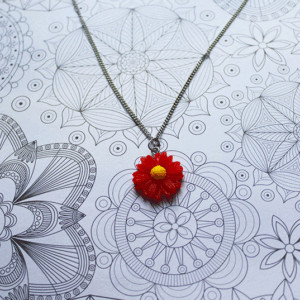 Collar_Flower_Rojo