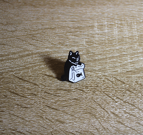 Pin_Gato_Negro_Bolsa