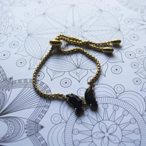 Pulsera_Infinita_Butterfly_Black