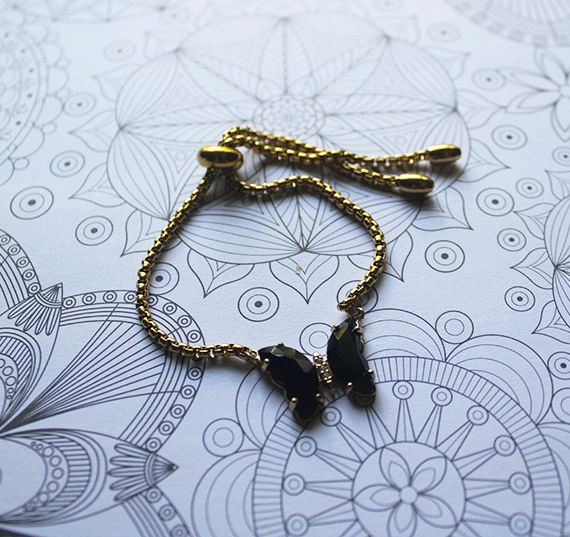 Pulsera_Infinita_Butterfly_Black