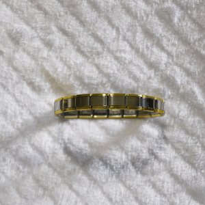 Pulsera_Italiana_Dorada_Con_Plateado