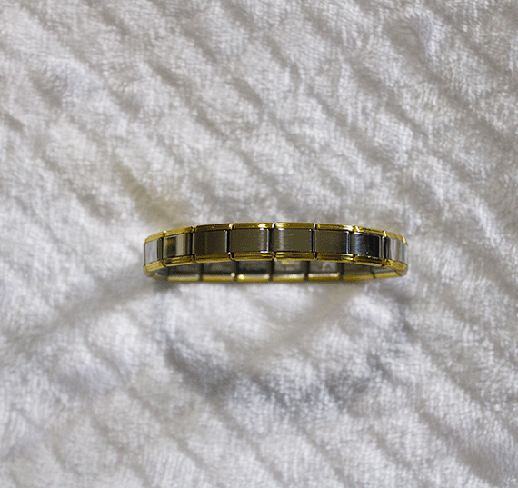 Pulsera_Italiana_Dorada_Con_Plateado