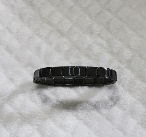 Pulsera_Italiana_Negra
